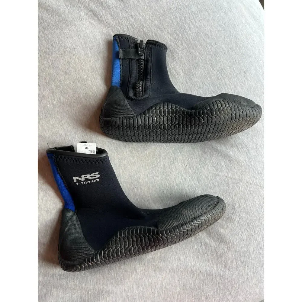 NRS comm 3 wetshoe kayak boating river floating Neoprene bootie shoe men’s 10 - Picture 1 of 5